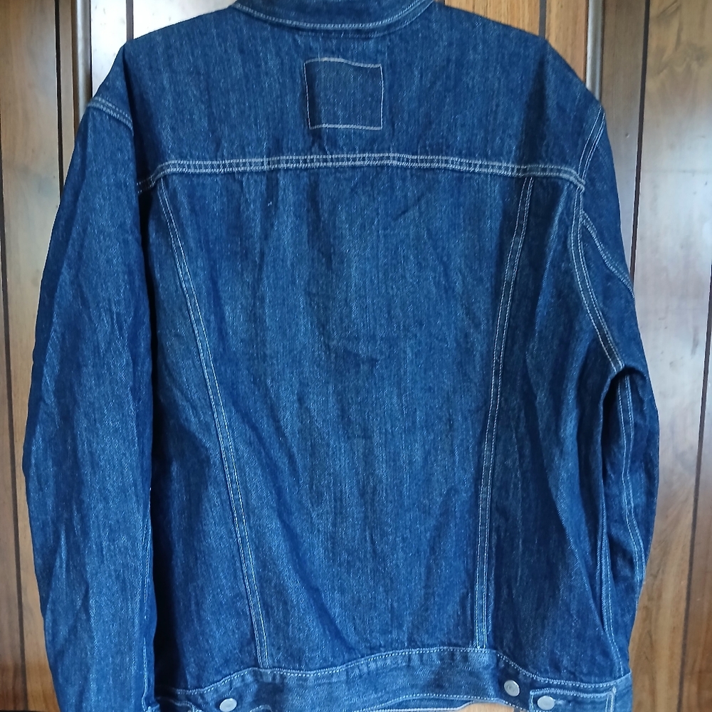 Vintage Levi's Blue Lightweight Jacket Classic Design Size XXL - Picture 4 of 8